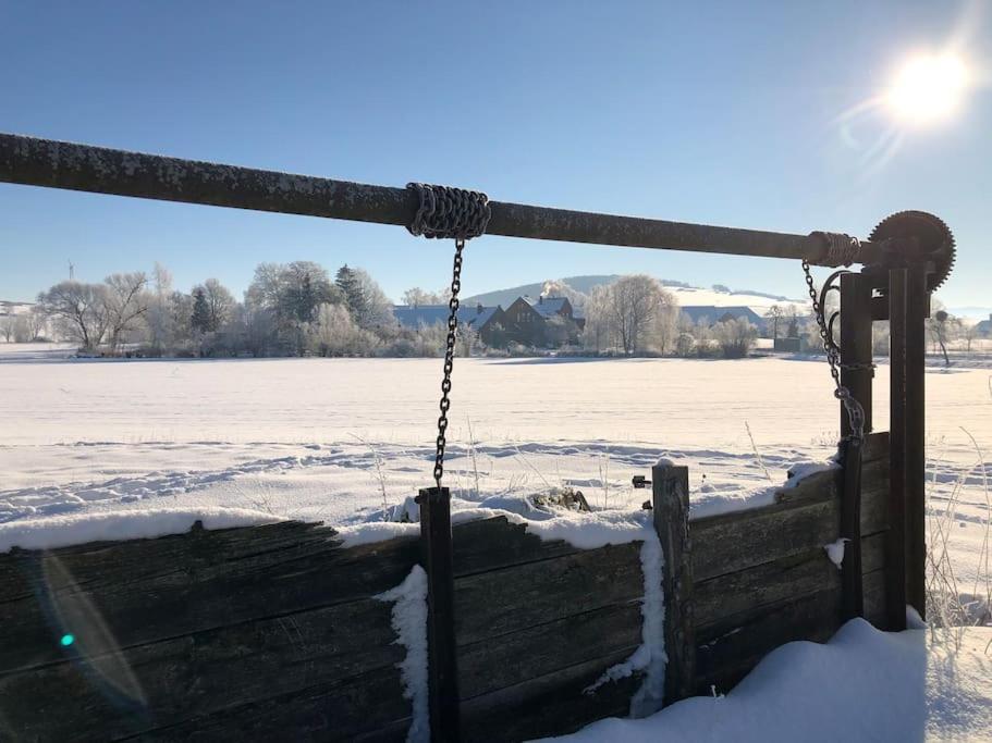 Idyllische Ferienwohnung Auf Altem Bauernhof Mit Wallbox Emmerthal Zewnętrze zdjęcie